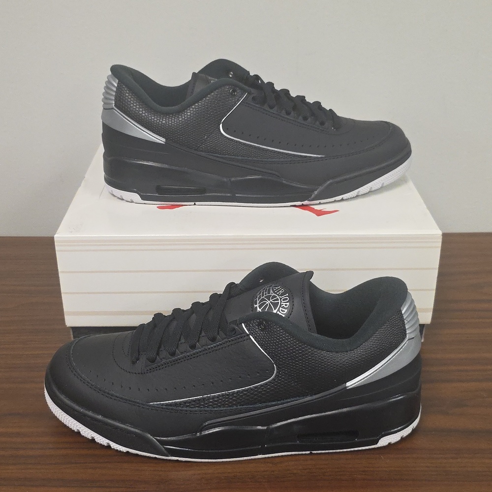 Jordan 2/3 Black/Black Men's Size 13 FD0383-001 NEW